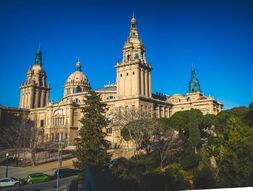 Фотообои Национальный дворец Барселоны
