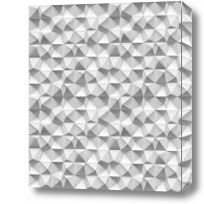 Картина Абстракт объемные треугольники